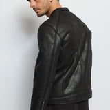 Giubbotto biker in similpelle 421GU38005 2001 GAUDI' 