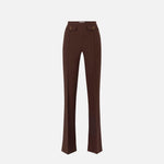 Pantalone palazzo con patte - Elisabetta Franchi PA12156E2 EA3 ELISABETTA FRANCHI 