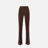 Pantalone palazzo con patte - Elisabetta Franchi PA12156E2 EA3 ELISABETTA FRANCHI 