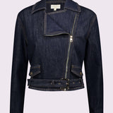 Giubbotto biker con cintura 611BD36001 00 GAUDI' 