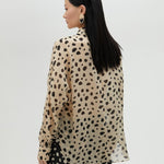 Camicia a pois irregolari MS2515030 10N MAITE 