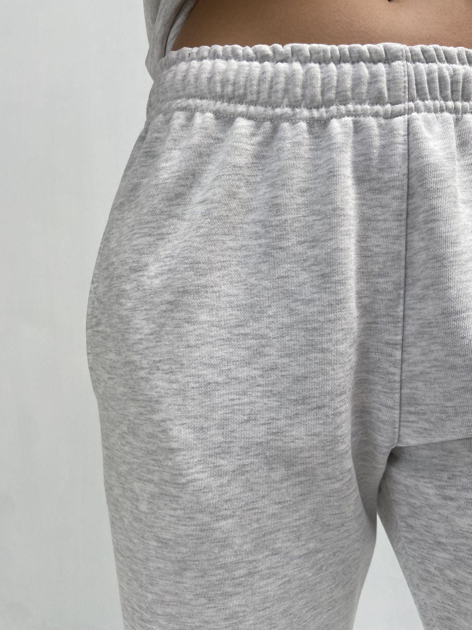 Pantalone con elastico A1263 GRIGIO OFELIA 