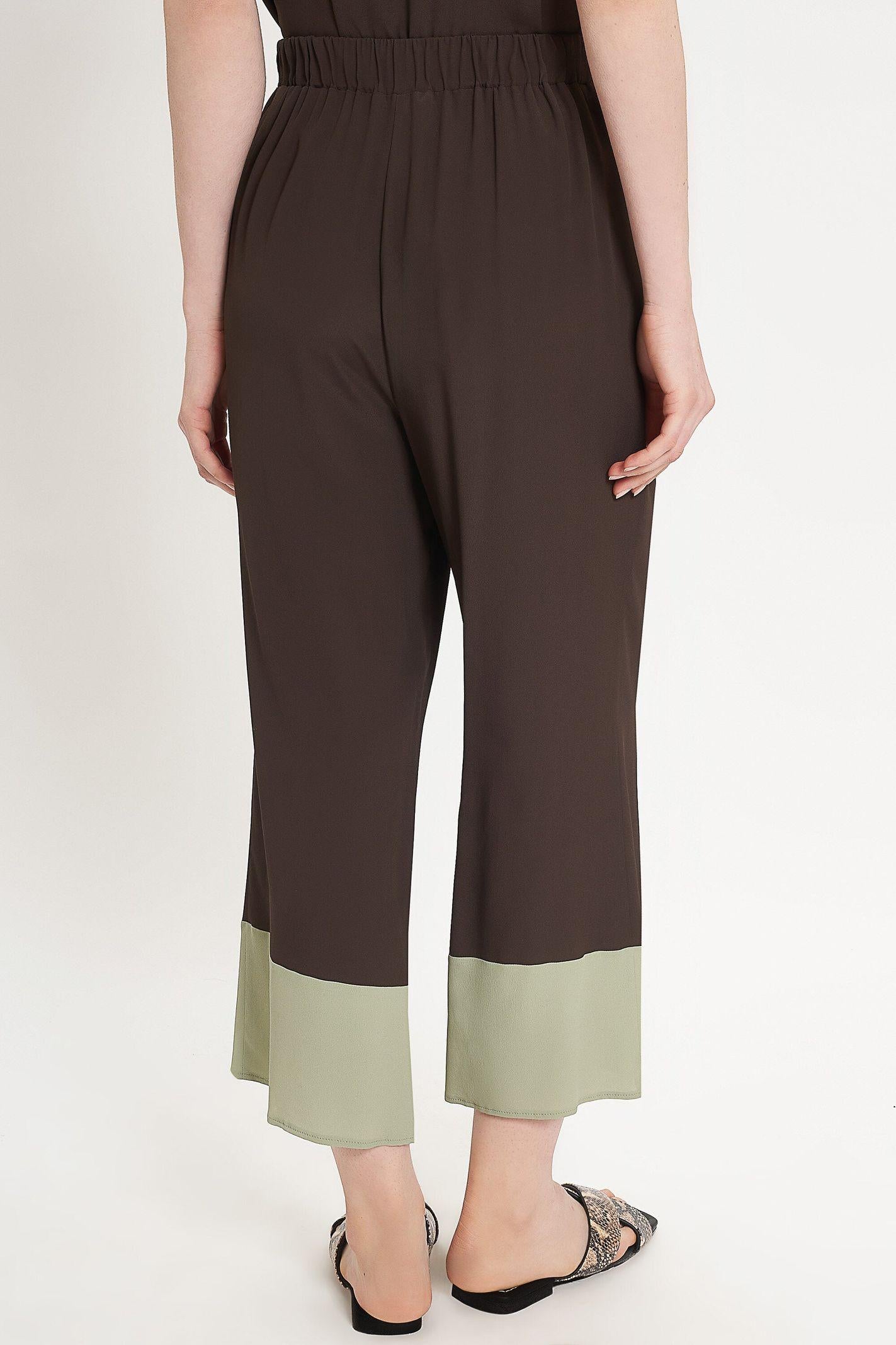 Pantalone motivo contrasto - Carla G PUOM13D6 09 CARLA G. 
