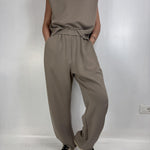 Pantalone gamba ampia - Eleh SS260185 GRIGIOFANGO ELEH 