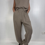 Pantalone gamba ampia - Eleh SS260185 GRIGIOFANGO ELEH 