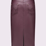 Gonna longuette con gioiello 521BD75002 2416 GAUDI' 