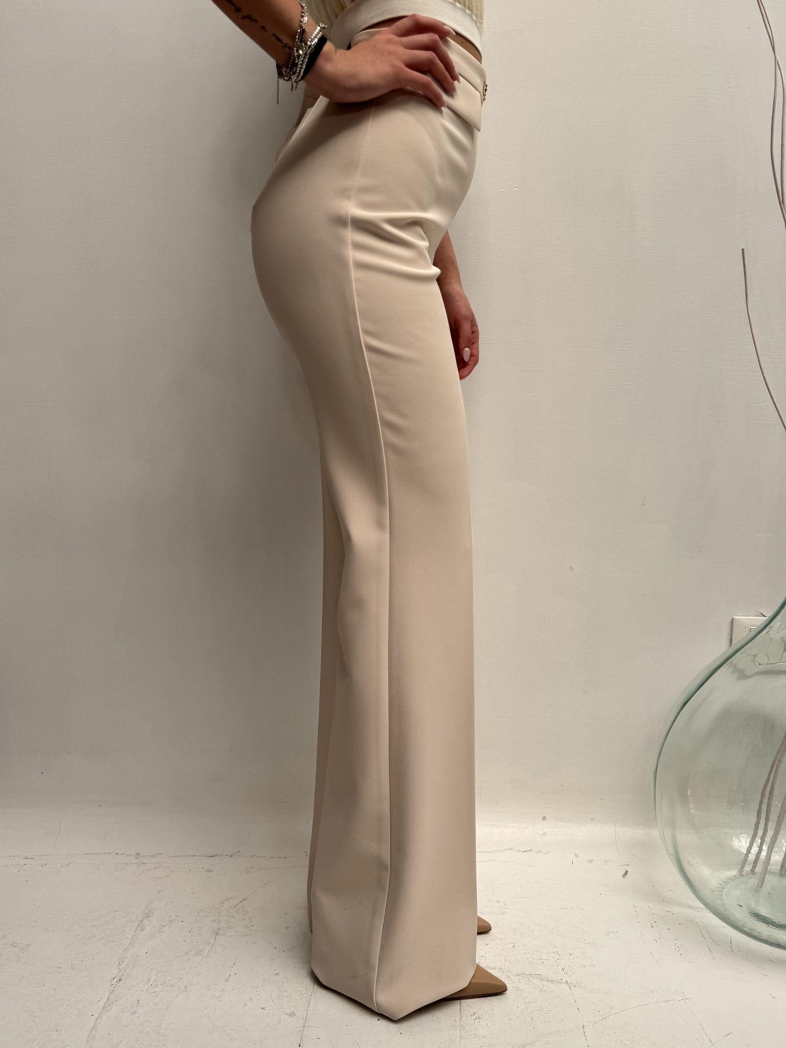 Pantalone gamba larga - Elisabetta Franchi PA04931E2 193 ELISABETTA FRANCHI 