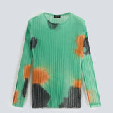 Maglia con trattamento handmade