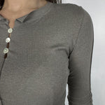 Maglia serafino - Eleh SS260264 GRIGIO ELEH 