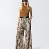 Pantalone ampio con stampa snake - Pinko 106963A3B1 CZ9 PINKO 