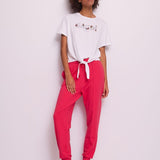 T-shirt con nodo