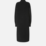 Cappotto lungo in panno 105640A2SL Z99 PINKO 