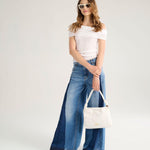 Jeans palazzo J318CU MZ003 MANILA GRACE 