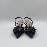 Slingback fibbie nere - Chiarini 600 NERO CHIARINI 