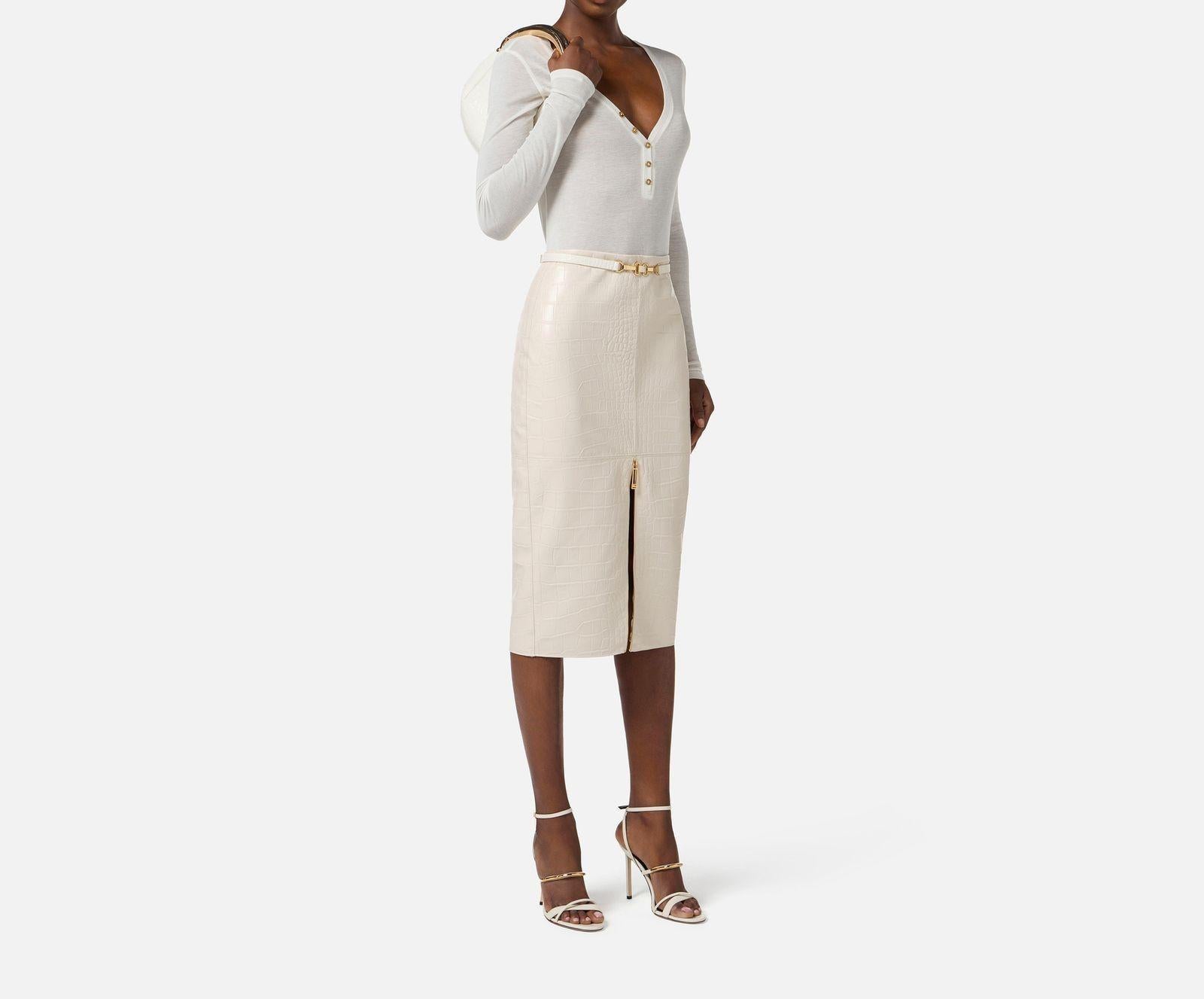 Gonna stampa cocco GO10856E2 DZ9 ELISABETTA FRANCHI 