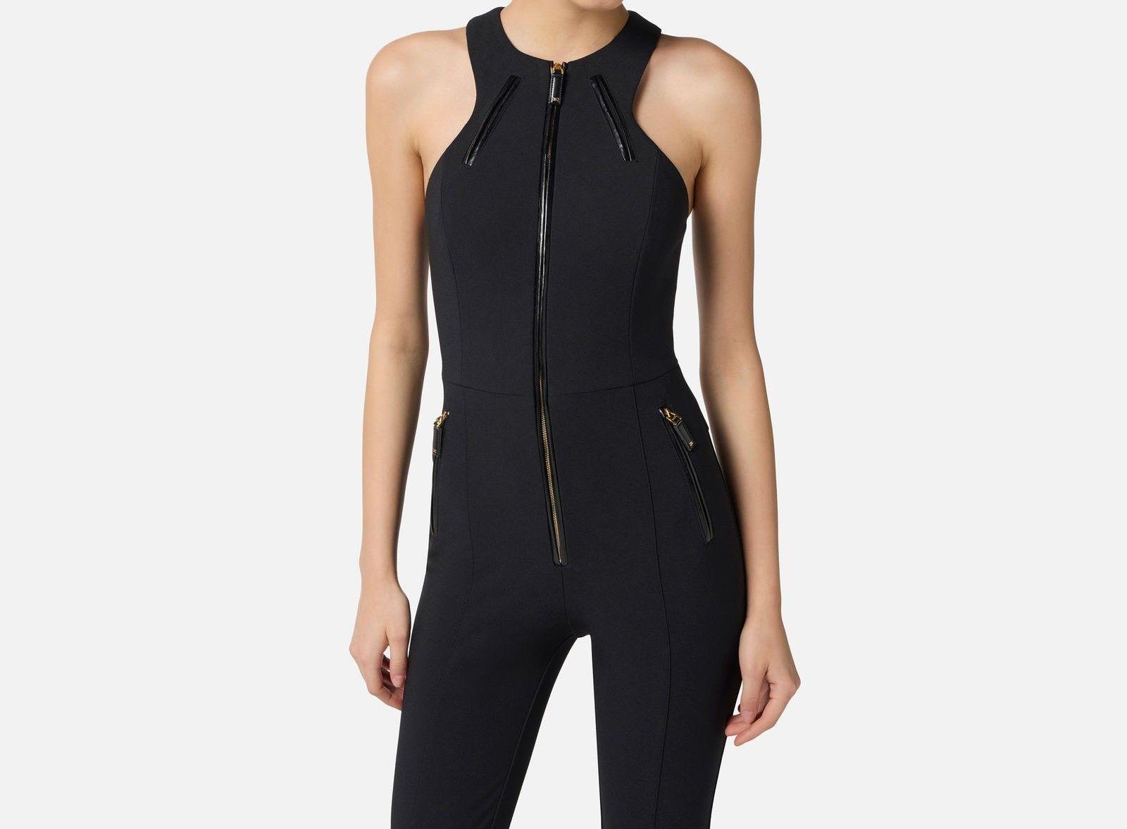 Tuta con zip - Elisabetta Franchi TU05556E2 110 ELISABETTA FRANCHI 