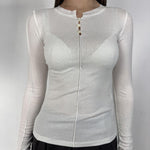 Maglia serafino - Eleh SS260264 BIANCO ELEH 