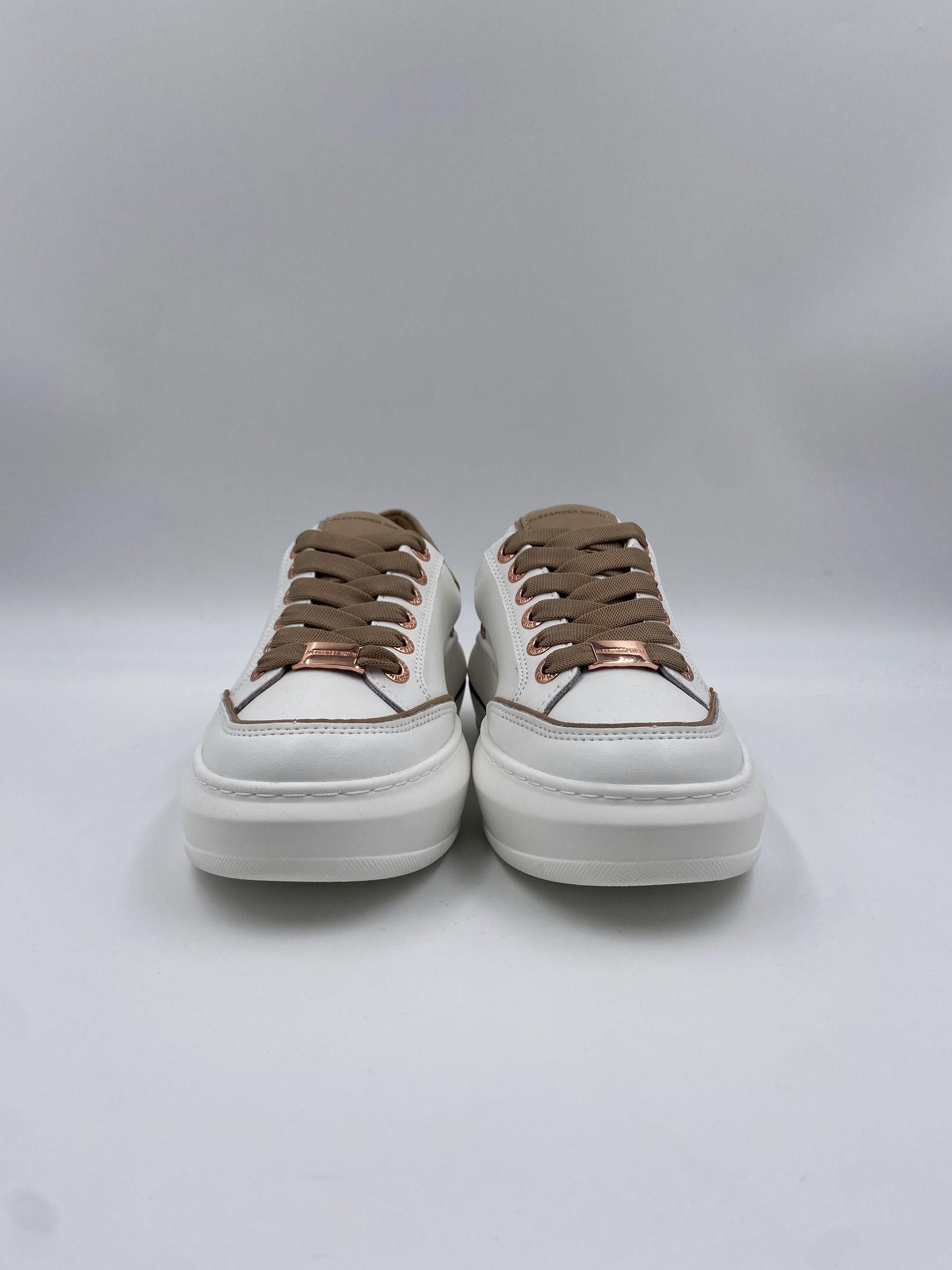 Sneakers Lancaster Woman Suede Beige ASBCLSW1752 WLN ALEXANDER SMITH 