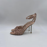 Sandalo tacco strass