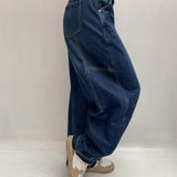 Jeans palazzo LAF271 DENIM OFELIA 