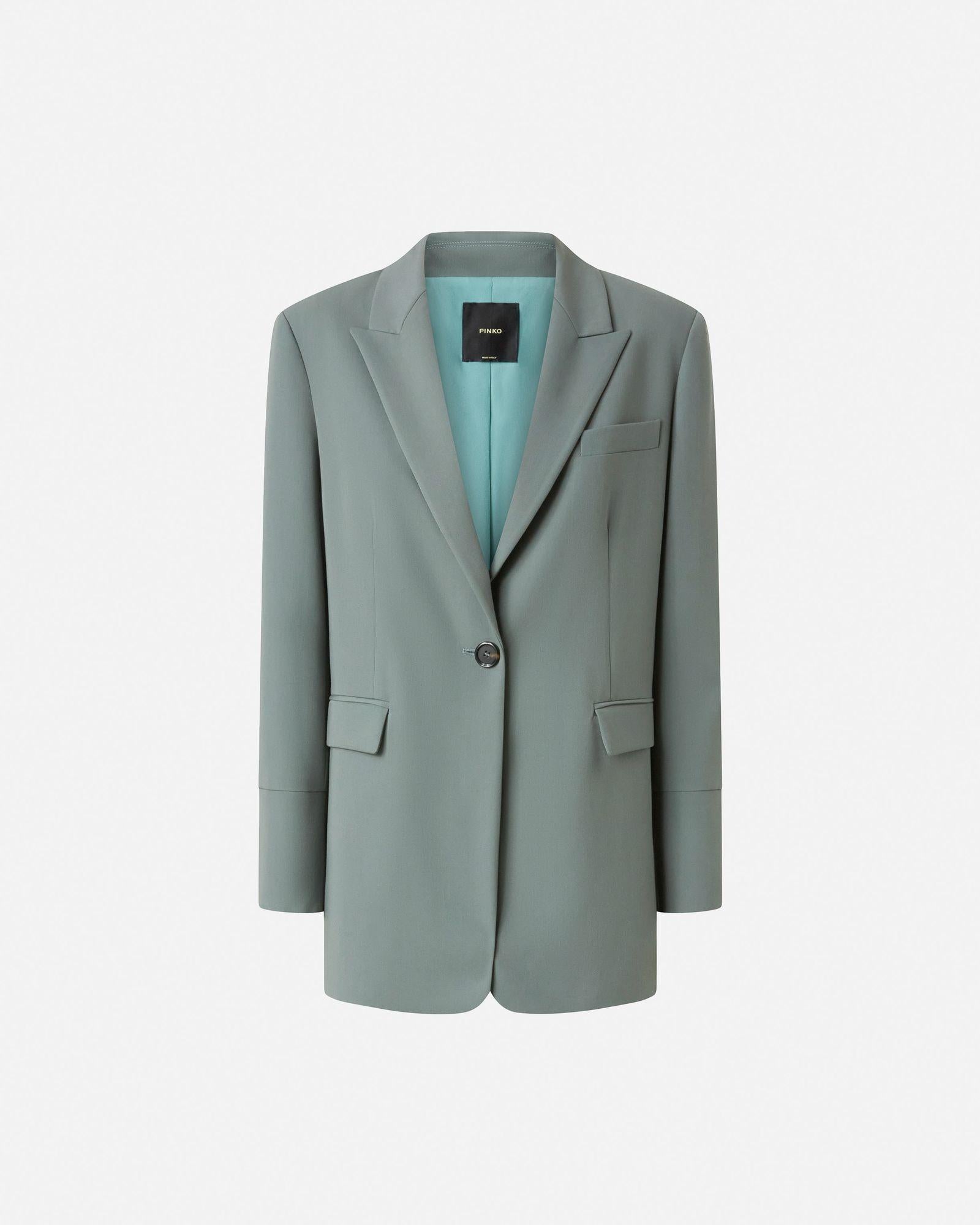 Giacca oversize stretch 105663A18E V30 PINKO 