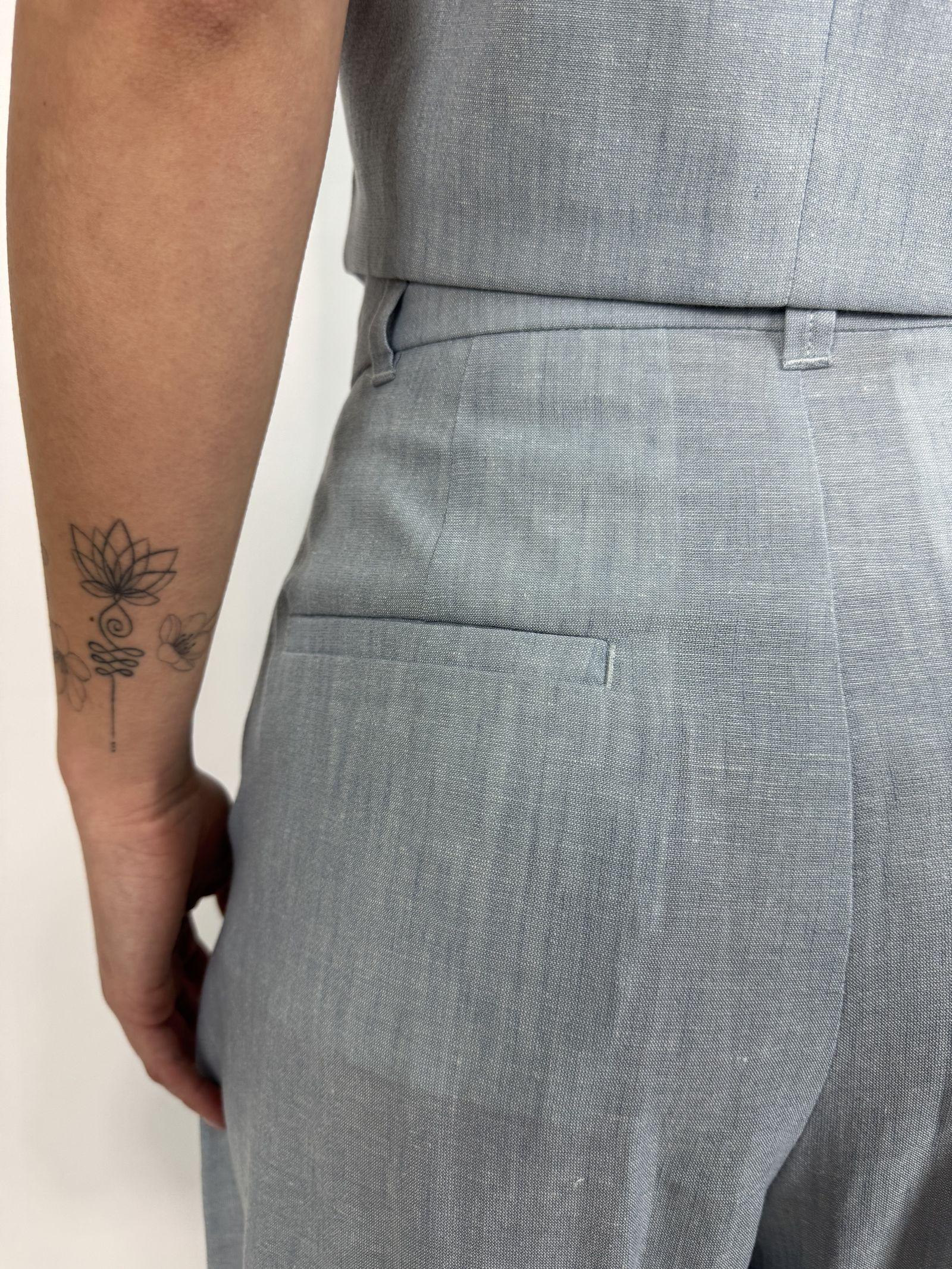 Pantalone con pieghe - Eleh SS260308 CELESTE ELEH 
