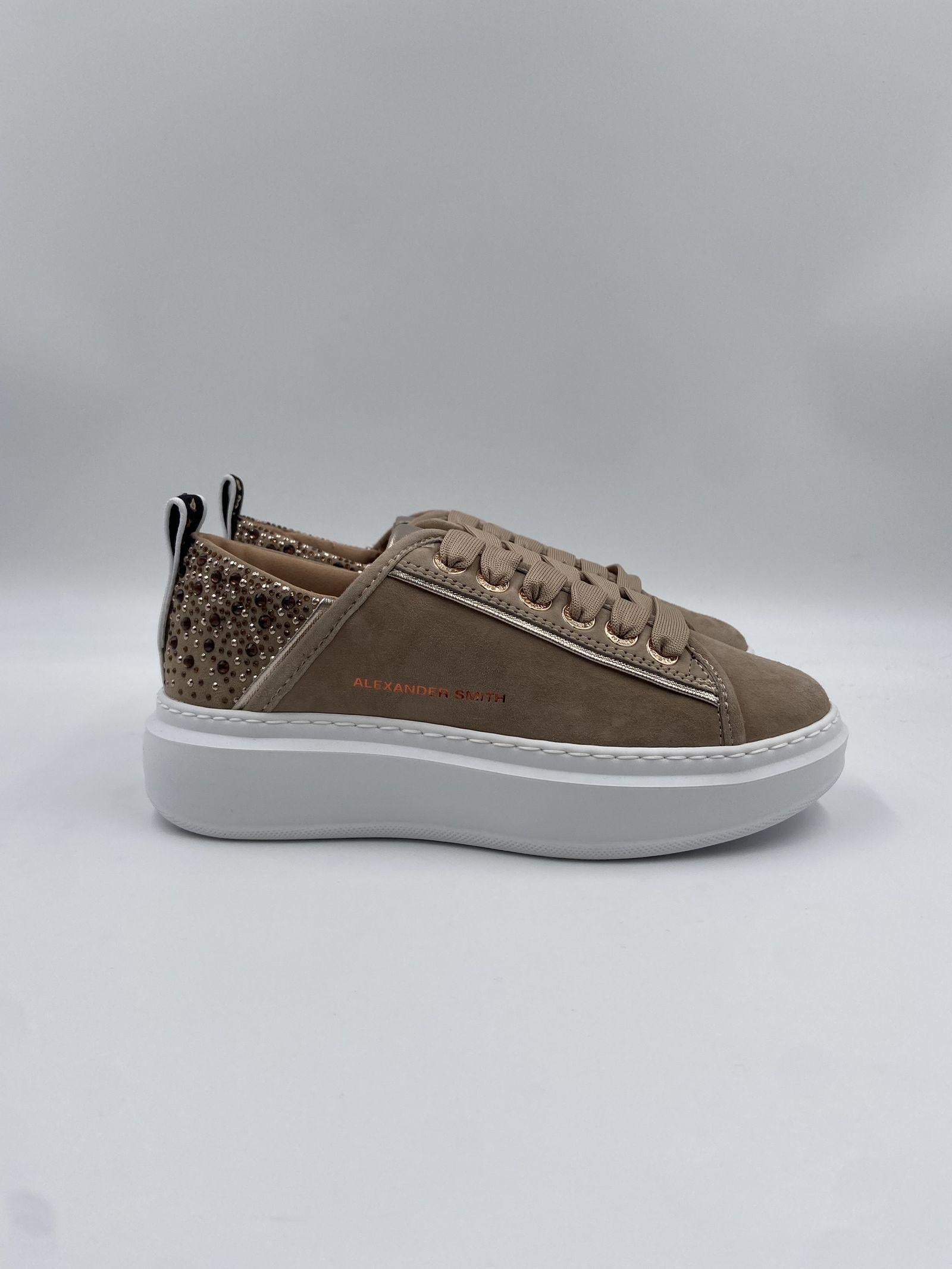 Sneakers Wembley Woman Full Strass ASBCWYW0510 CML ALEXANDER SMITH 