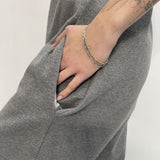 Abito lungo scollo a V D1187 GRIGIO OFELIA 
