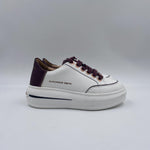 Sneakers Lancaster Woman White Bordeaux ASBALSW 1806 WDX BIANCOBORDEAUX ALEXANDER SMITH 