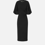 Abito con dettagli gioiello 105583A2Q2 Z99 PINKO 