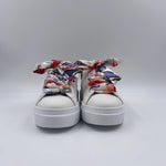 Sneakers con lacci in fantasia CKLD-CL10 BIANCONERO ED PARRISH 