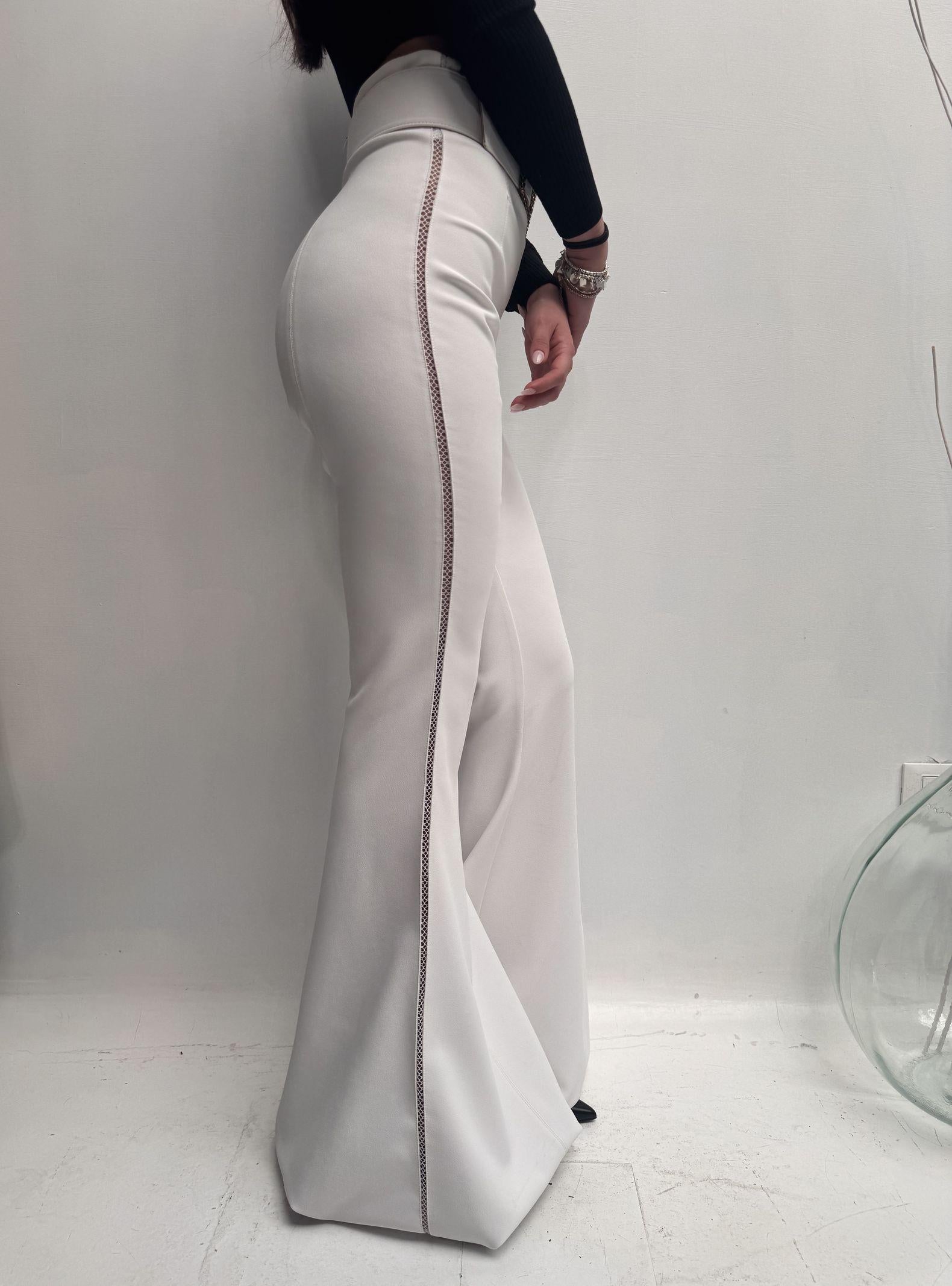 Pantalone con cinturone - Elisabetta Franchi PA06932E2 360 ELISABETTA FRANCHI 