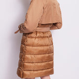Cappotto in naylon trapuntato