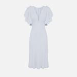 Abito con smerlo ricamato - Elisabetta Franchi AB76852E2 A28 ELISABETTA FRANCHI 