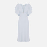 Abito con smerlo ricamato - Elisabetta Franchi AB76852E2 A28 ELISABETTA FRANCHI 