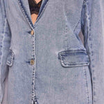 Giacca in denim 511BD36001 00 GAUDI' 