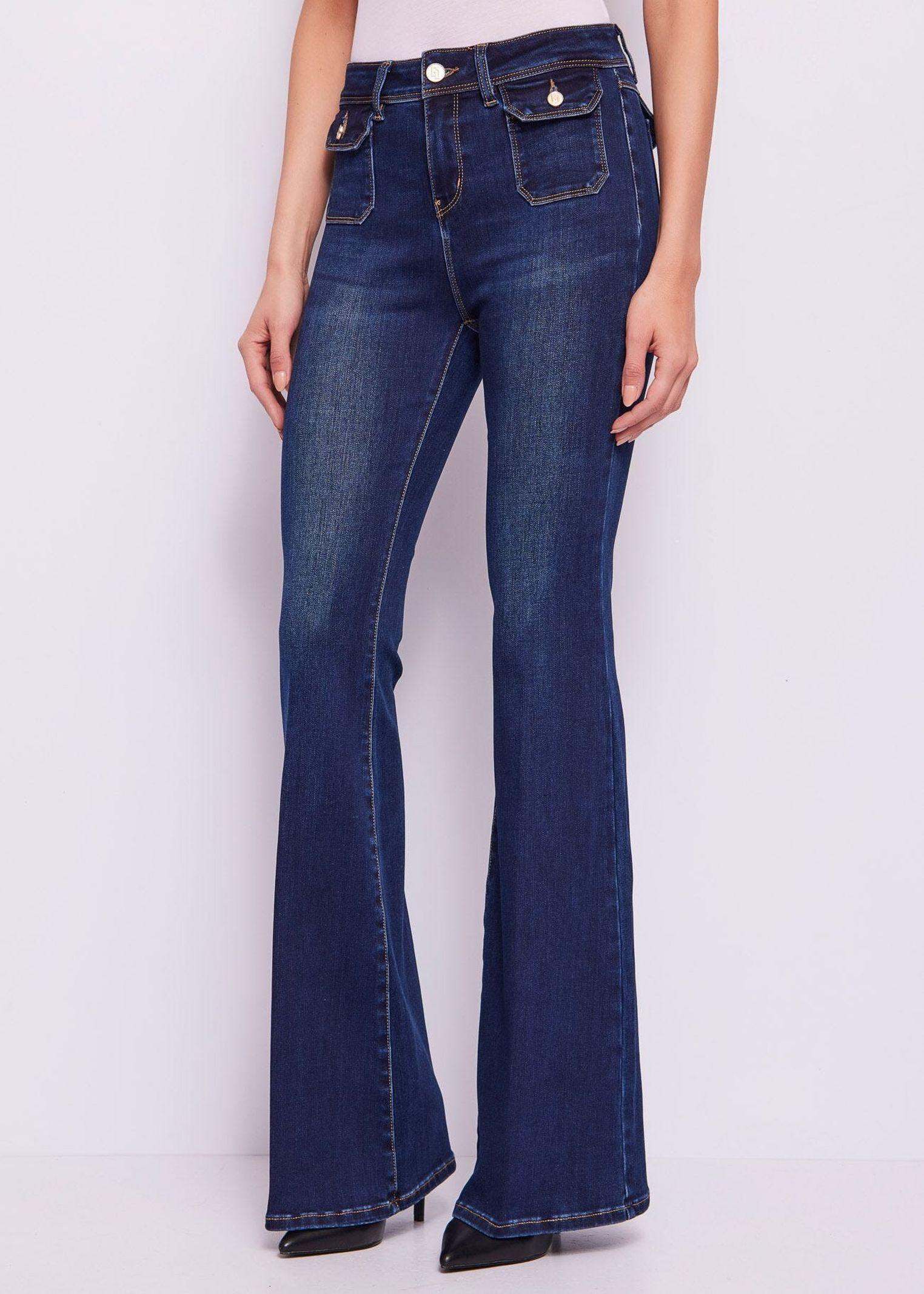 Jeans flare con mini tasche 511BD26002 00 GAUDI' 