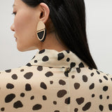 Camicia a pois irregolari