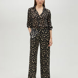 Pantalone palazzo a pois