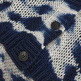 Cardigan tie-dye handmade