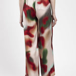 Pantalone in raso fantasia multicolor PIOB30D8 03 CARLA G. 