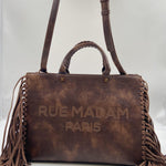 Borsa Texas 1477 MARRONE RUE MADAM PARIS 