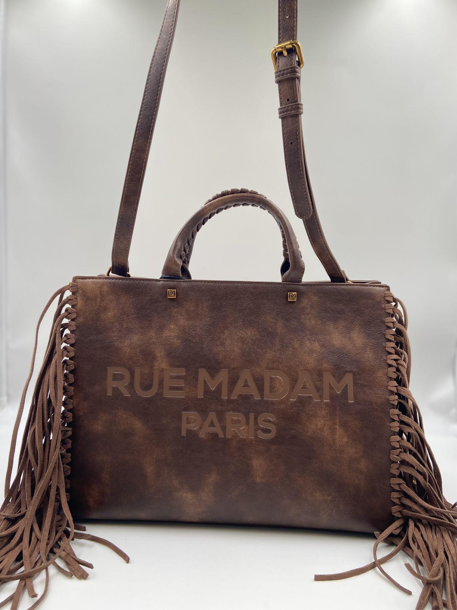Borsa Texas 1477 MARRONE RUE MADAM PARIS 