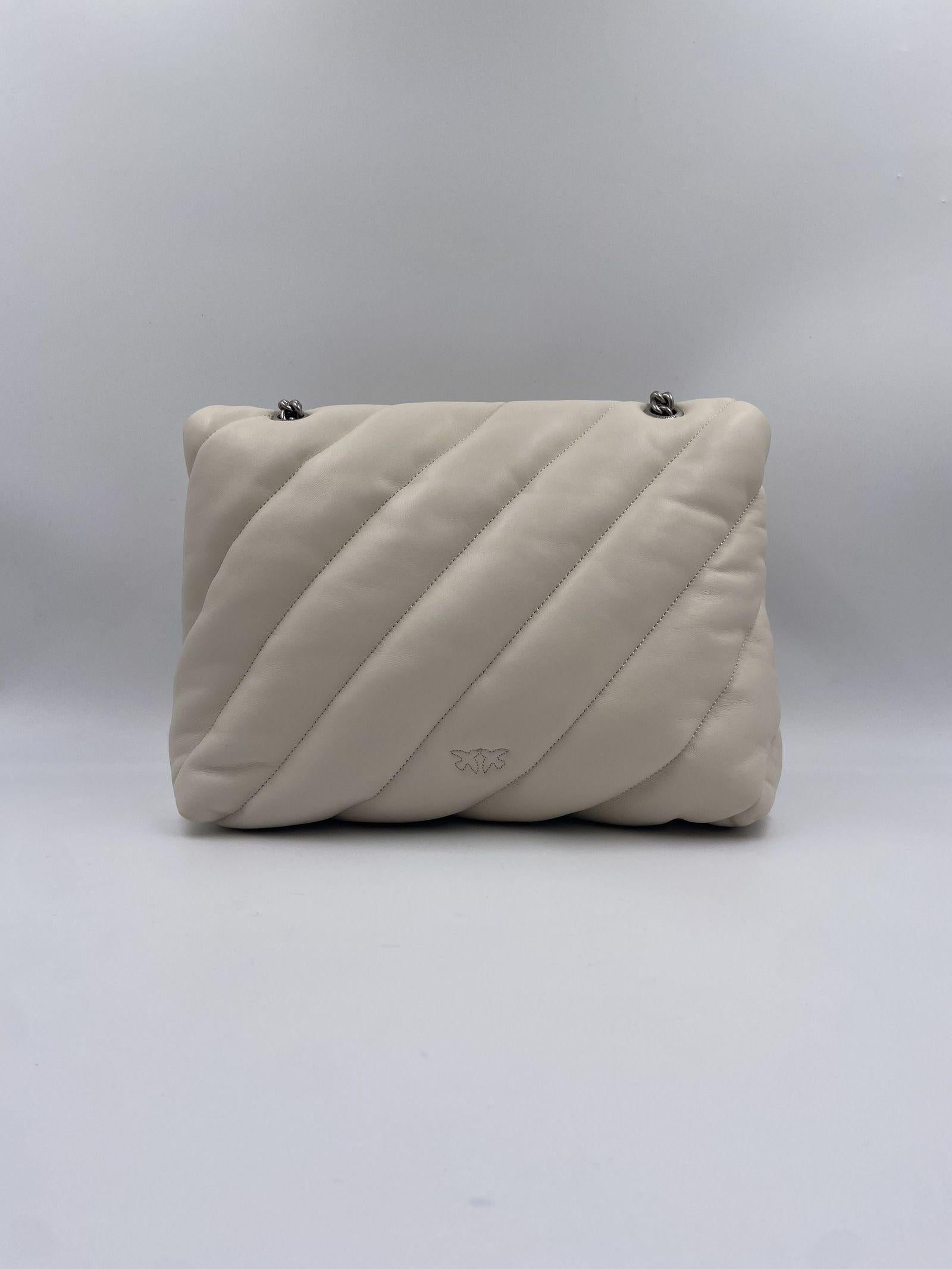 Borsa grande con maxi trapuntatura obliqua 100037- A0F2Z14O PINKO 