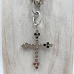 Ciondolo Croce Bizantina - Alevà BIZANTINA ARGENTOBIANCO ALEVA' 