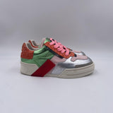 Sneakers argento arancio e verde F066-0203 ROSAVERDE CLJD 