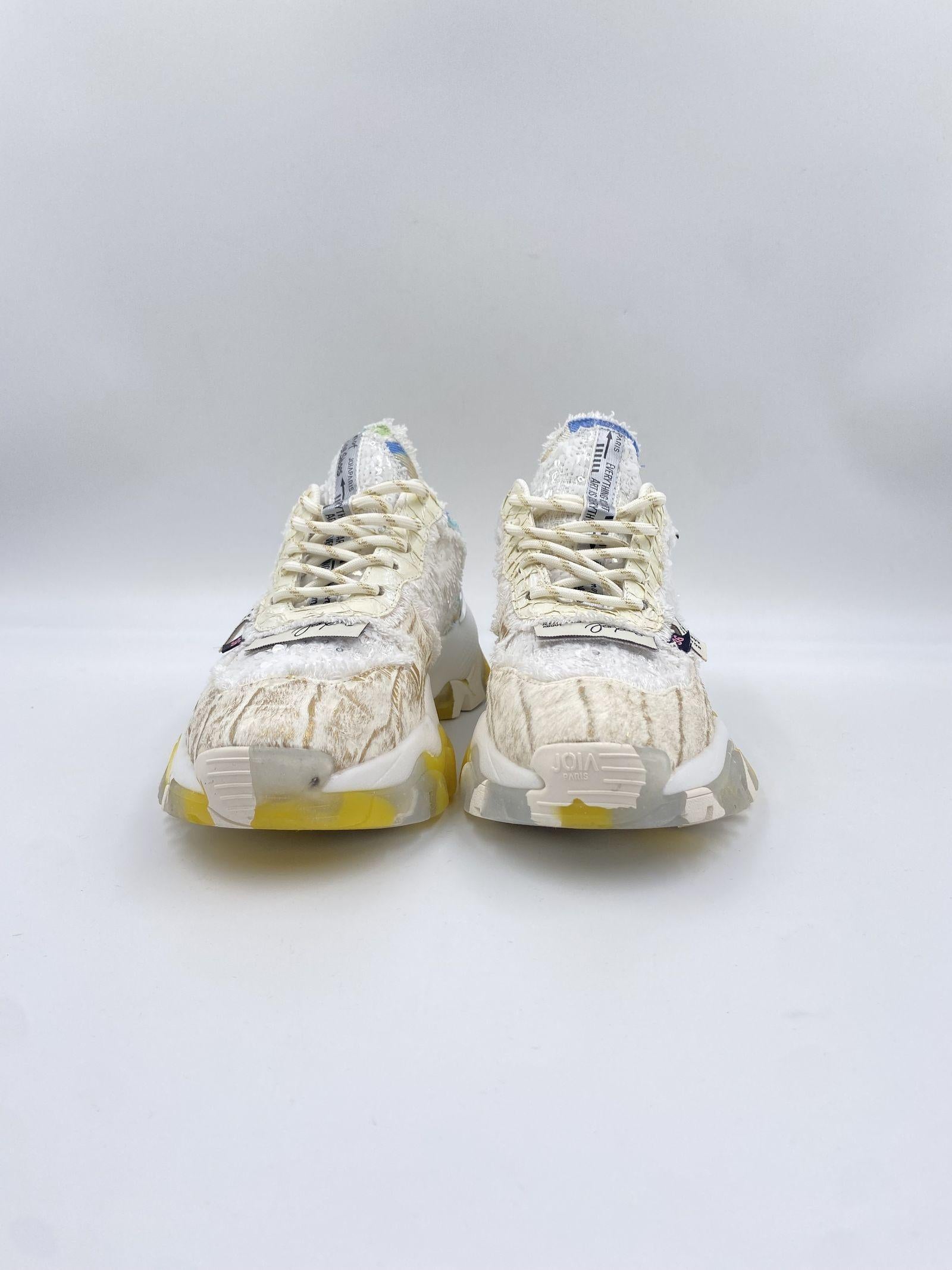 Sneakers giallo bianco - Joia Paris Clash 2001041 GIALLO JOIAPARIS 