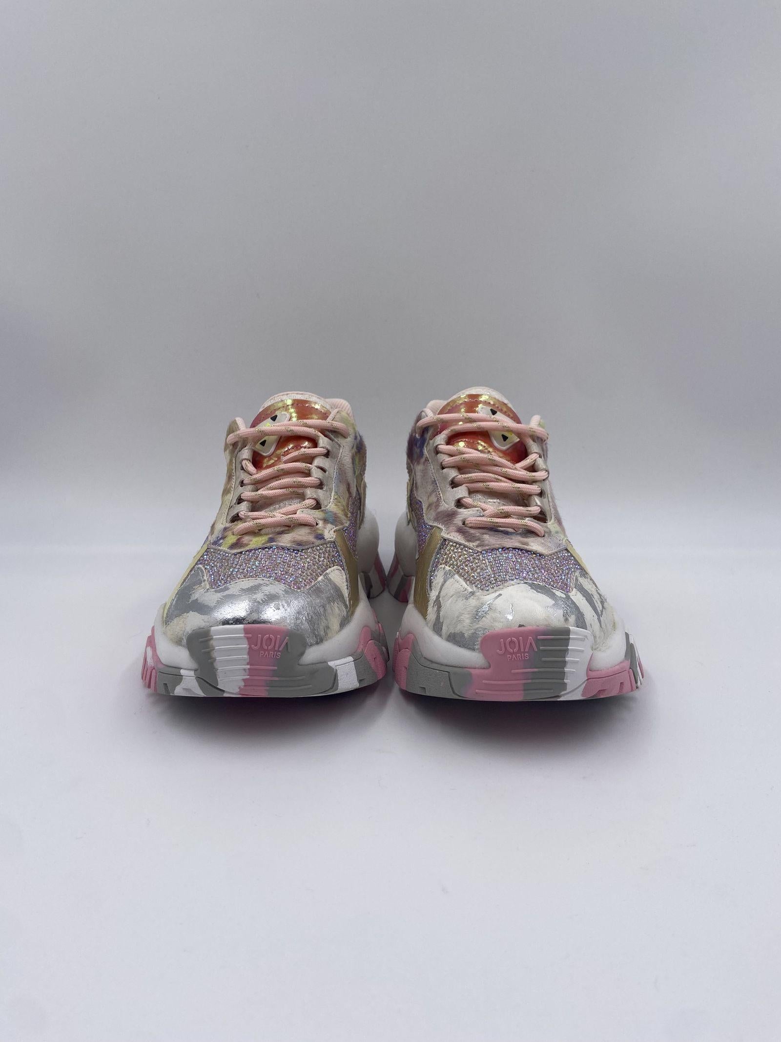 Sneakers oro rosa F033E0239 39 JOIAPARIS 