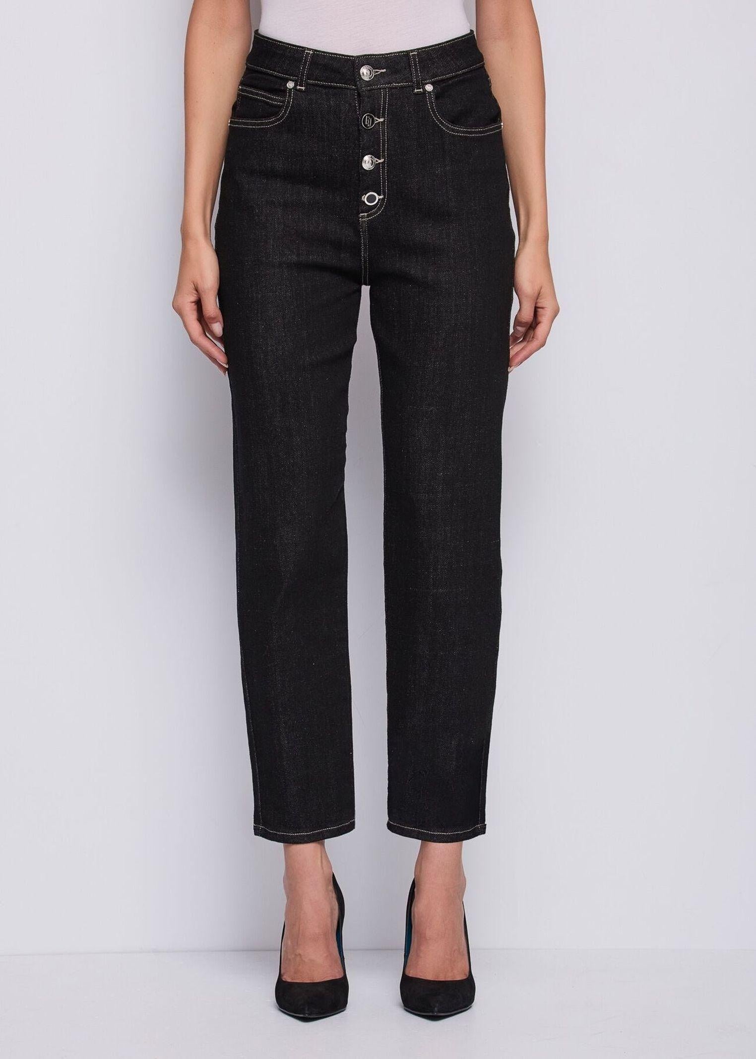 Jeans cropped con bottoni 521BD26007 00 GAUDI' 