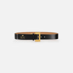 Cintura in pelle con logo stampato CT22S46E2 110 ELISABETTA FRANCHI 